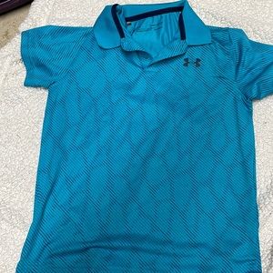 Boys Under Armour golf shirt